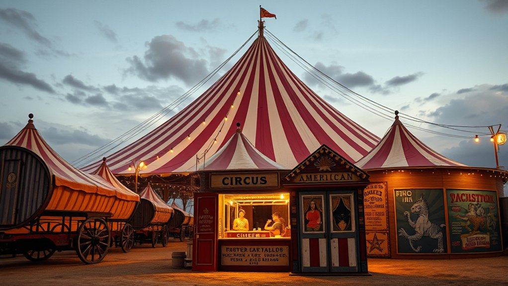 authentic 1930s circus experience
