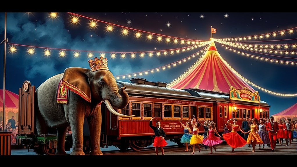 authentic circus train experience