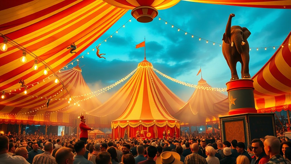 authentic circus worker struggles