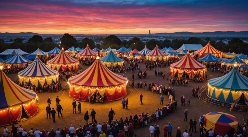 benzini brothers circus fictional