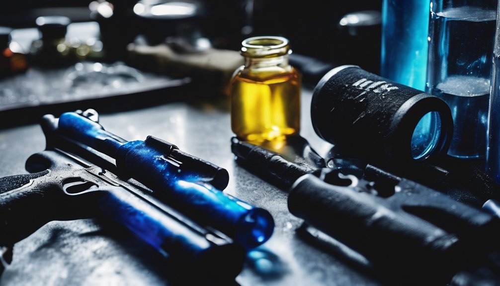 cold bluing chemical safety