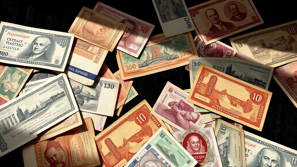 collectible russian ruble notes
