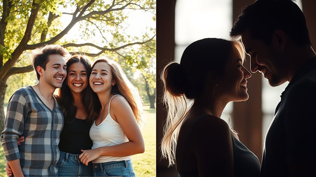 connection through physical positioning