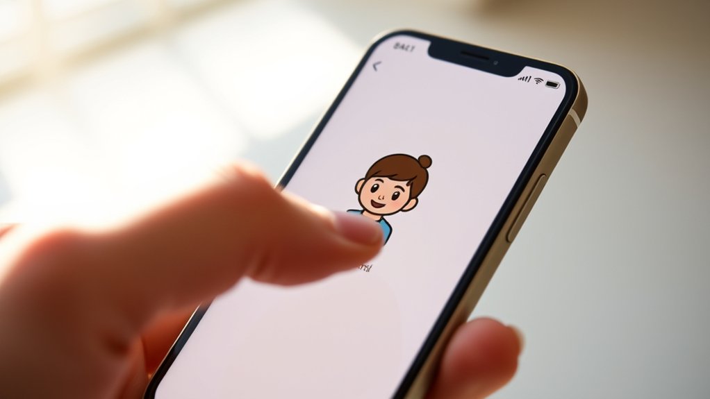 delete bitmoji on iphone