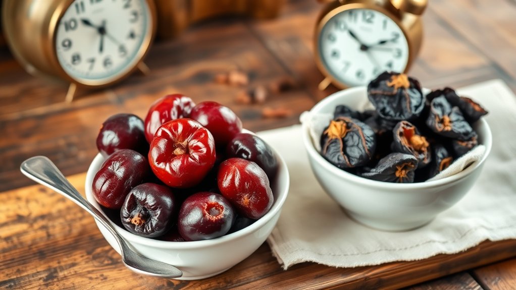 dried prunes outperform stewed
