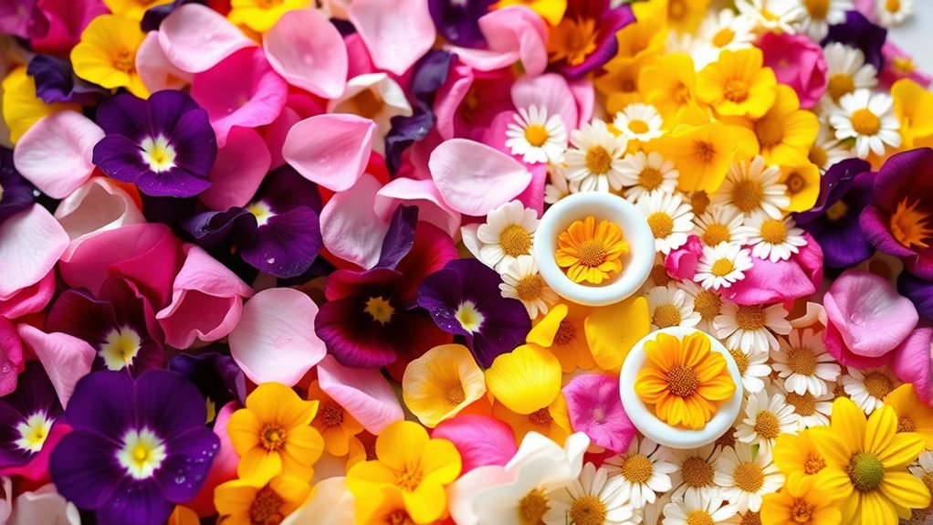 edible flower petal guide