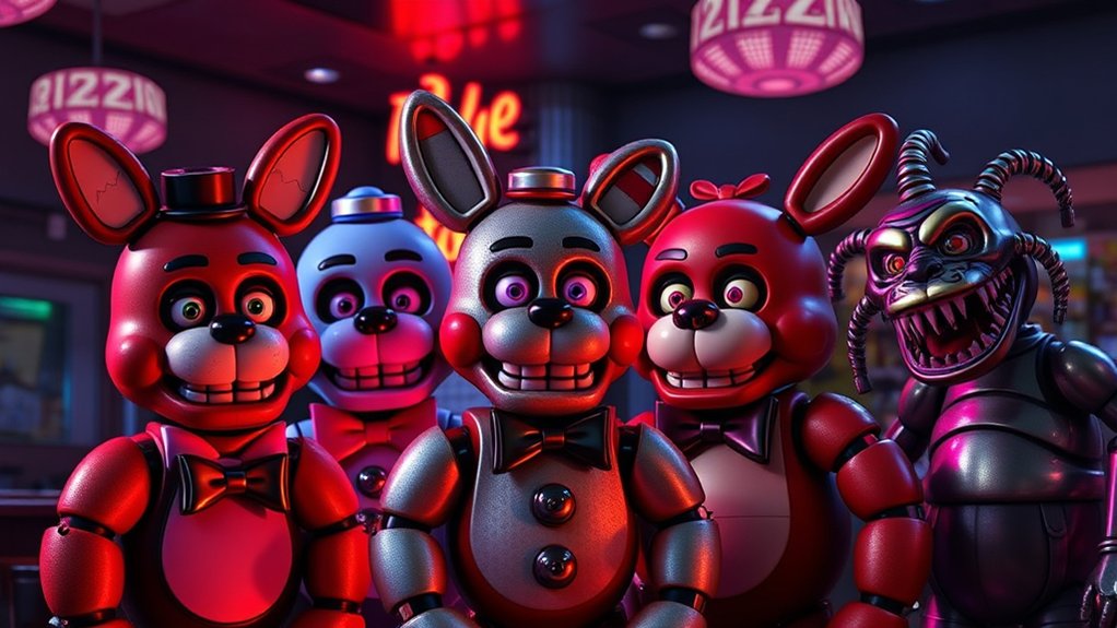 expanded cast with voice acting