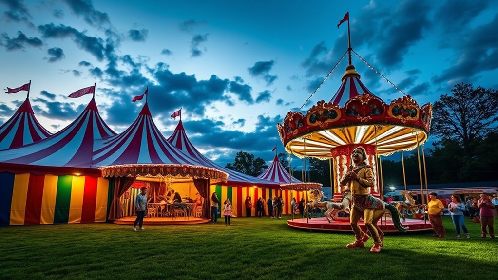 fictional circus from literature