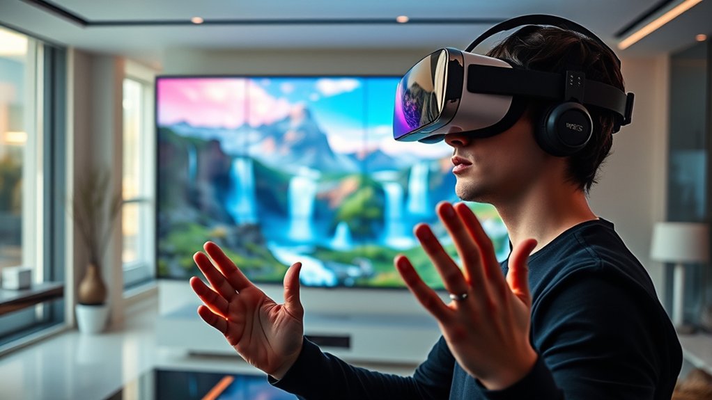 immersive virtual reality experience