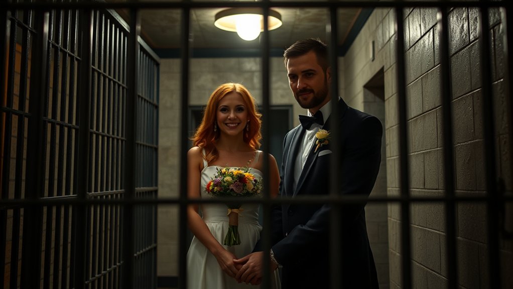 jailhouse wedding rekindles love