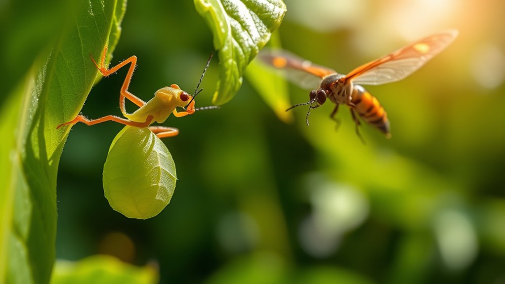 nymphs and adults diverge habitats