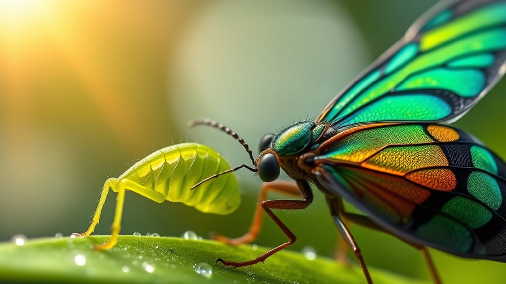 nymphs resemble adult insects