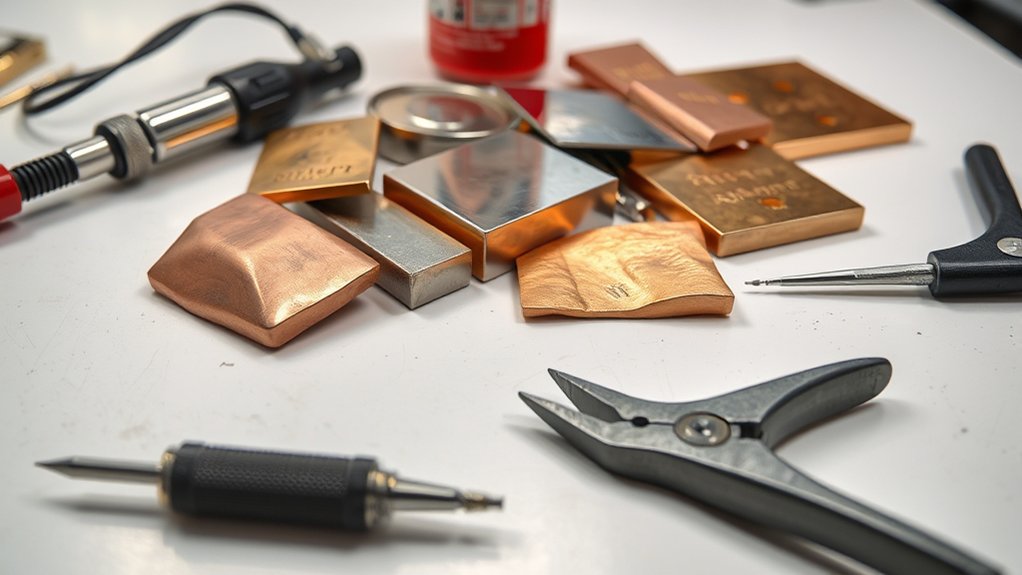 prepare flux heat solder