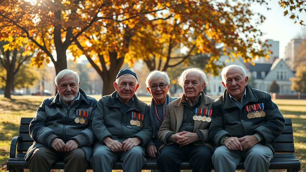 scattered aging world war ii veterans