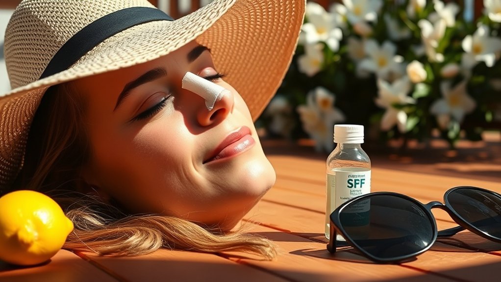 sun protection after surgery