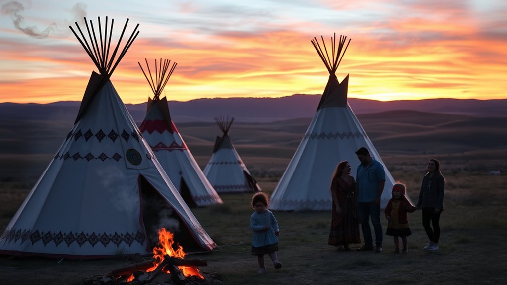 teepees ceremonial not residential