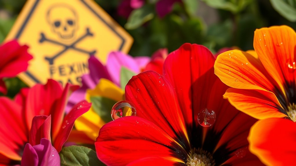 toxic flowers to avoid