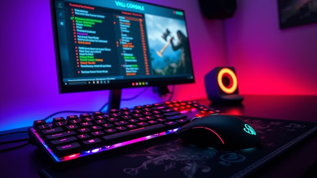 valheim console command setup