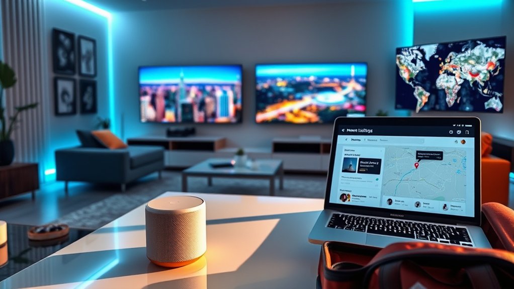 voice activated multi city moving searches