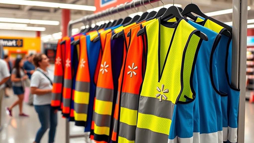 walmart branded safety vests